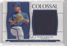 2022 Panini National Treasures Colossal Materials 21/99 Yusei Kikuchi 4s2