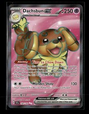 Pokemon Dachsbun ex #160/142 SV07: Stellar Crown