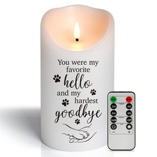 Dog Memorial Gifts for Loss of Dog Sympathy Gift, Sympathy Candle for Cat, Co...