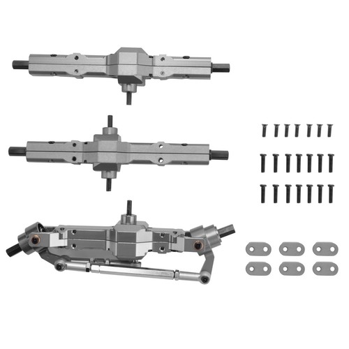 Kit De Ejes De Metal Delantero, Centro Y Trasero Para Coches RC 1/16 – Repuesto De Engranajes Para B16 B36 FY004 – Actualización Robusta