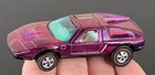 Vintage Hot Wheels Redline 1972 Magenta Mercedes Benz C-111 - WHITE Int., NICE!!