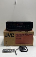 Vintage JVC RX-6010VBK Audio Video Control Receiver 5.1 Ch AM/FM Tested As-Is