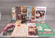 Folk Art Tole Painting Books Primitive, Holiday, Christmas, Country Lot of 16