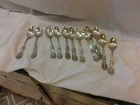 12 VINTAGE FRANCIS I REED & BARTON STERLING SILVER SPOONS