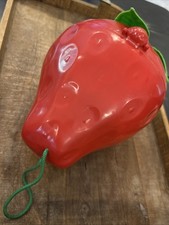 Vintage 1980 Strawberry Shortcake Strawberry Carrying Case 9"