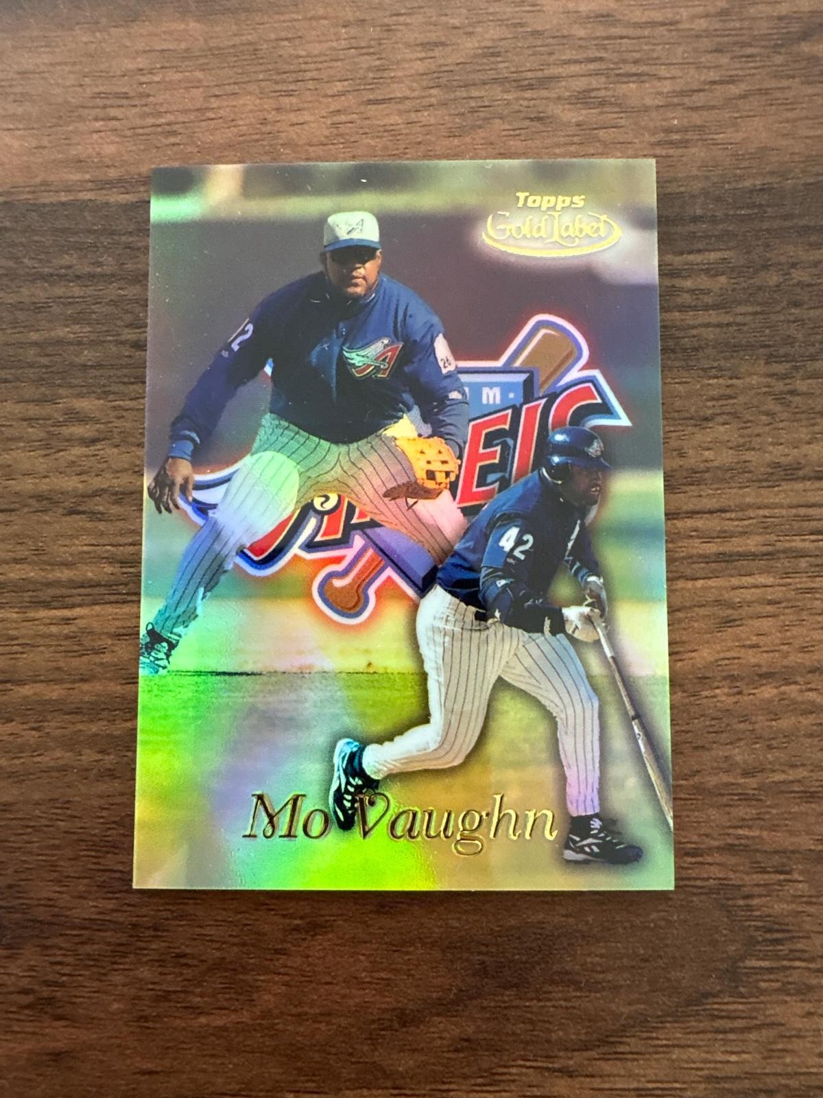 1999 Topps Gold Label #42 Mo Vaughn NM