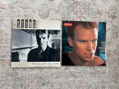 Sting  - Vinyl Lot of 2 (Lp & 12 inch Single)  -  (VG+ - EX)