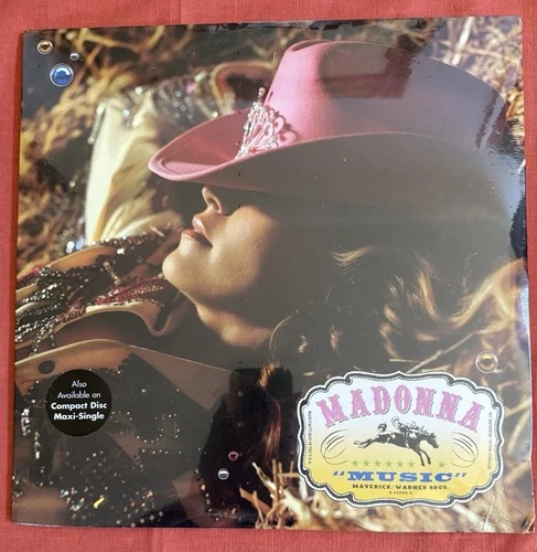 Madonna – Music US 2x12” Single SEALED New 2000 Dance Vinyl