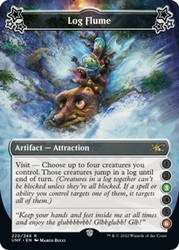 Log Flume (3-6) 220/244 Rare Unfinity MTG Attraction