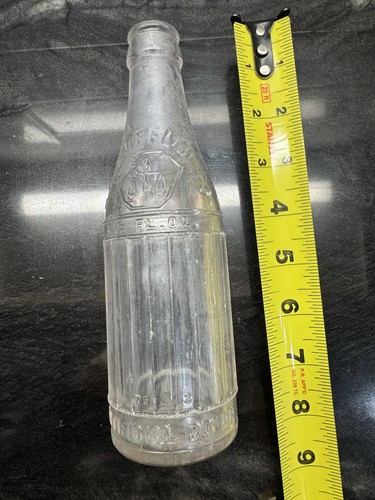 Antique J C Baffum Co. Pittsburgh PA, Clear Bottle