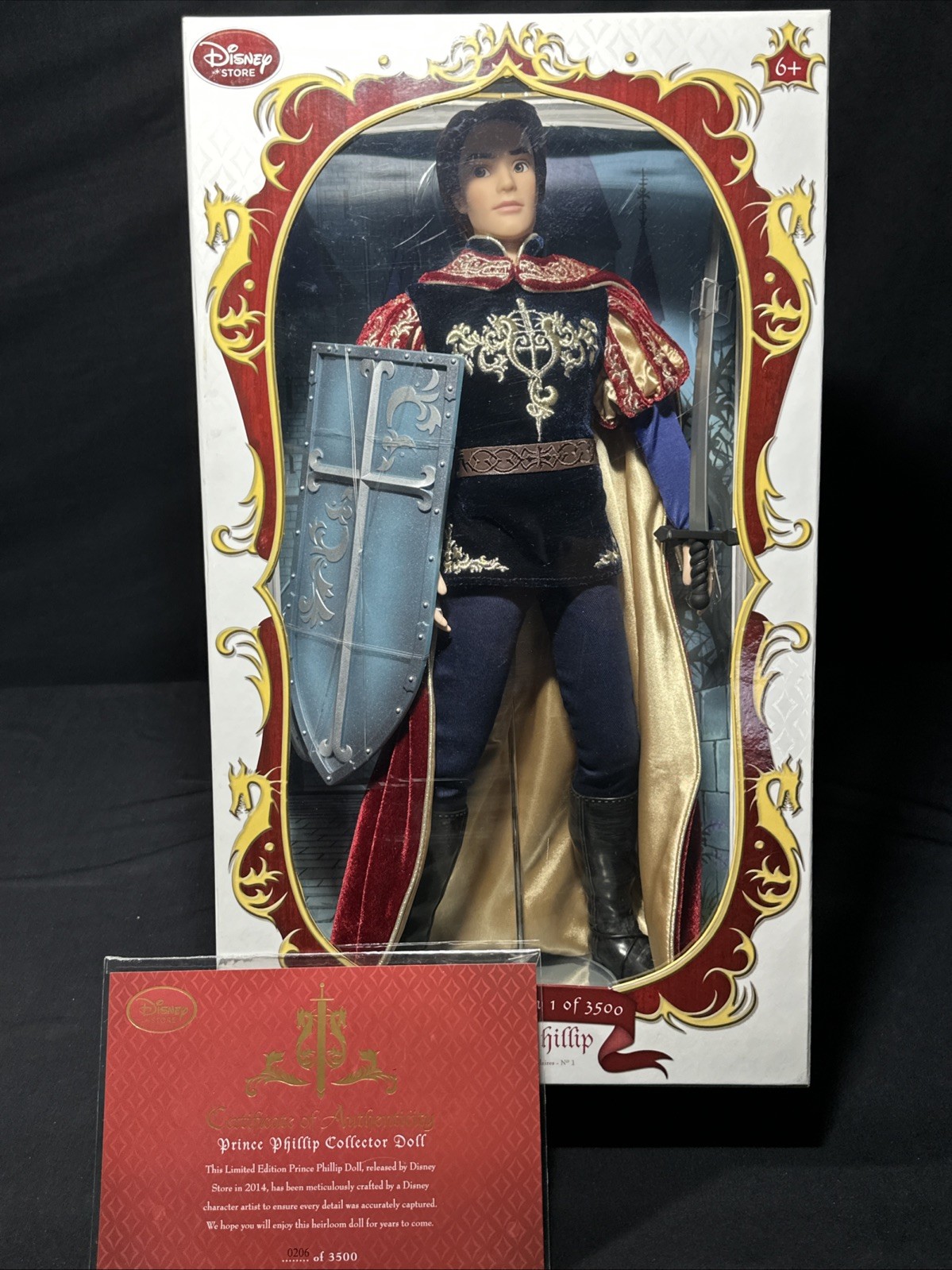 Disney Limited Edition Prince Phillip from Sleeping Beauty D