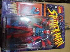 SCARLET SPIDER Hasbro 2024 Marvel Legends Spider-Man Retro Card 6  Figure MOC