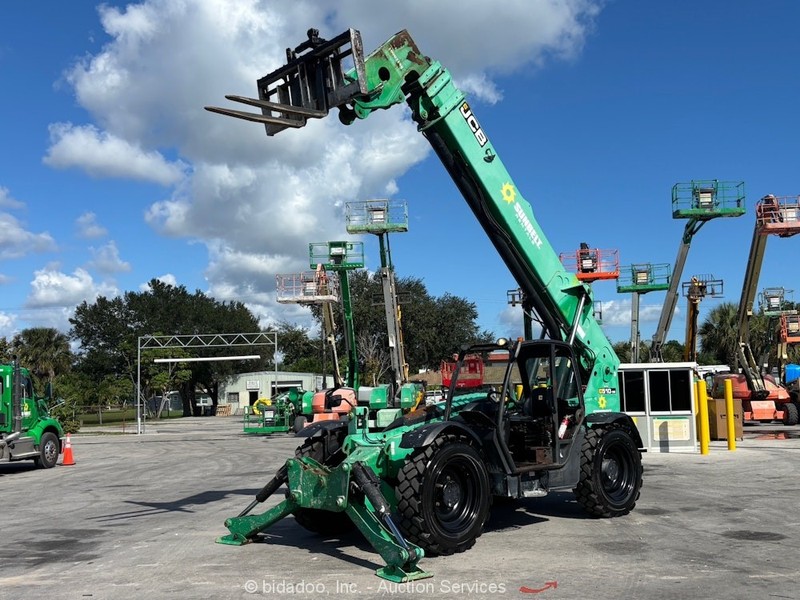 2018 JCB 510-56 56' 10,000 lbs Telescopic Reach Forklift Telehandler bidadoo