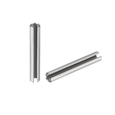 M2.5 x 16mm 304 Stainless Steel Split Spring Roll Dowel Pins Plain Finish 20Pcs