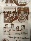 Vintage New York Yankees Old Timers Day Program 1975 Mantle, DiMaggio, Rizzuto — photo 1