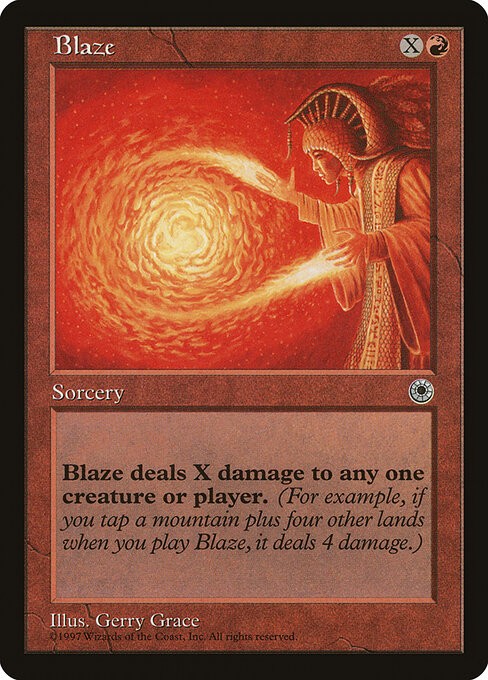 Blaze NonFoil Portal 118† NM MTG