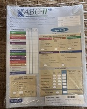 KABC-II Normative Update Record Forms Qty 25 (Print) ABC 25041 2023 Kaufman form