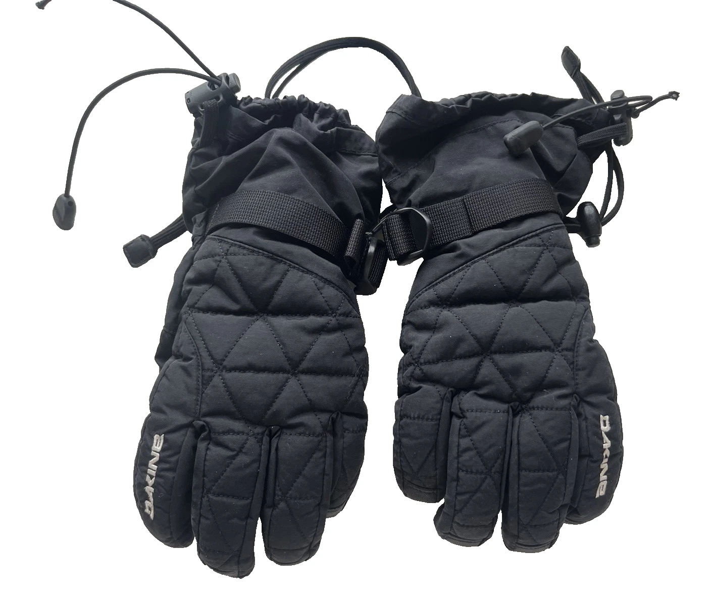 $72 DAKINE LEATHER CAMINO BLACK NYLON SKI SNOWBOARD SNOW GLOVES WOMEN'S XS 6
Opens in a new window o