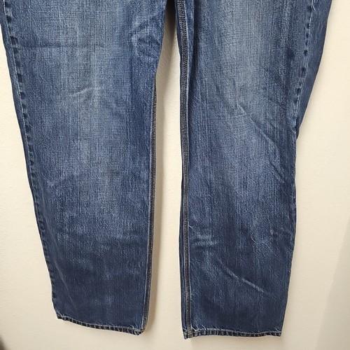 Carhartt Jeans 36x34 Loose Fit Straight Leg Mens Cotton Denim Work 101019 960 - Picture 3 of 11