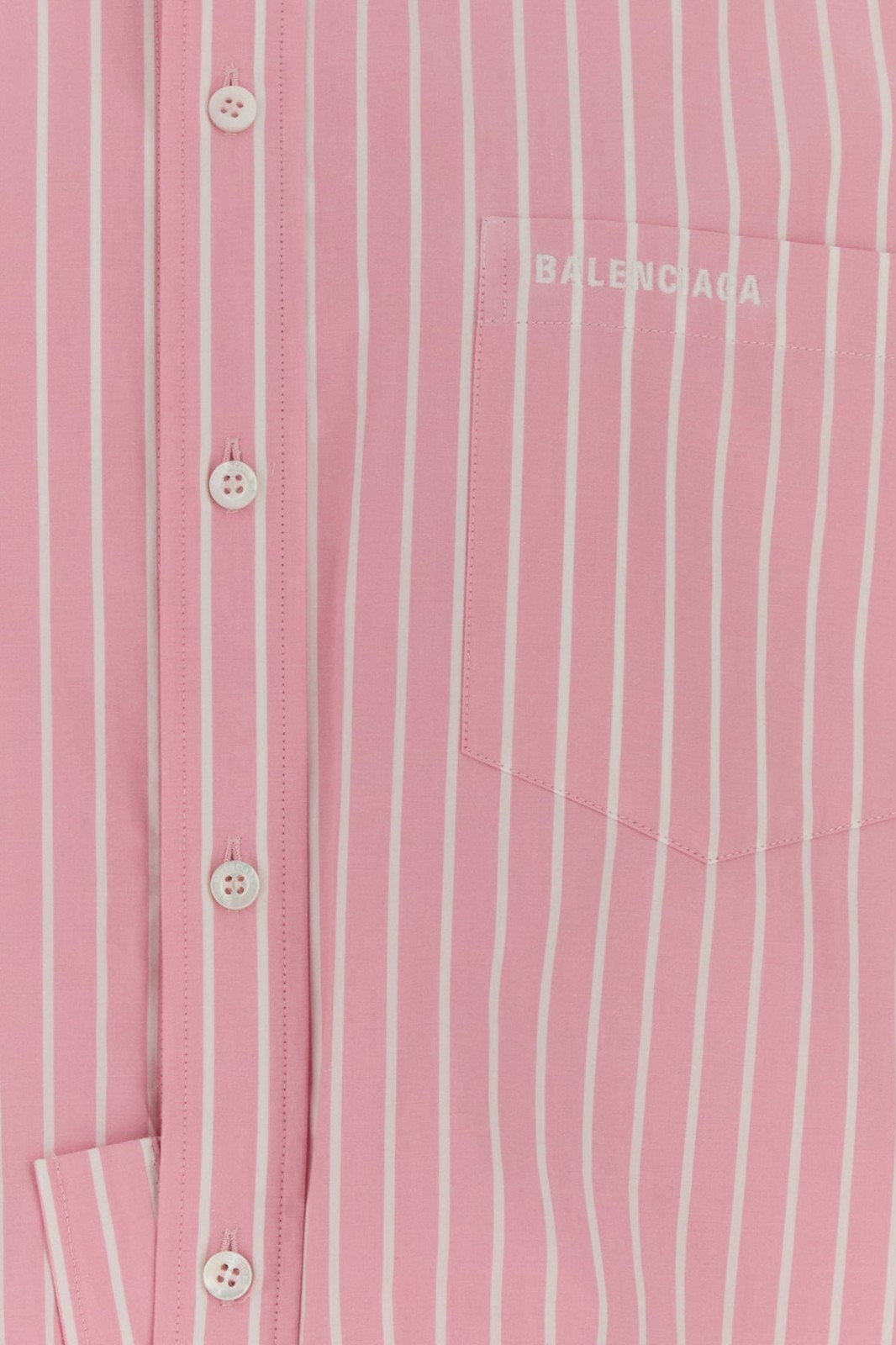 BALENCIAGA Embroidered Poplin Oversize Shirt New & Authentic thumbnail 3