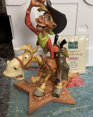 WDCC Pecos Bill Widowmaker Melody Time American Folk Heroes Disney Box COA NEW!!