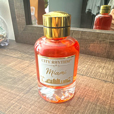 City Rhythm Miami Parfum Extrait Spray Fragrance, Regular Size 100 mL