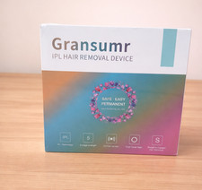 Gransumr ipl permanent hair remover device 5 stage strength BRAND NEW