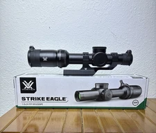 Vortex Strike Eagle 1-8x24 FFP Rifle Scope with Vortex Mount