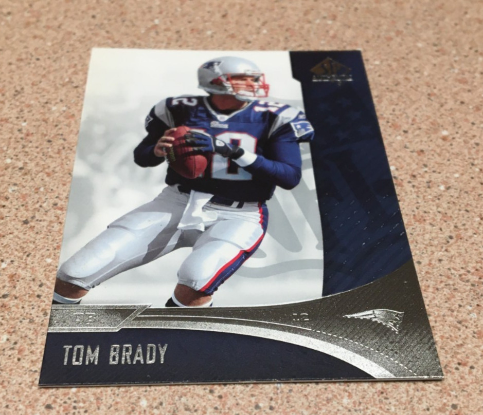 2006 SP AUTHENTIC TOM BRADY #51 OLD NEW ENGLAND PATRIOTS