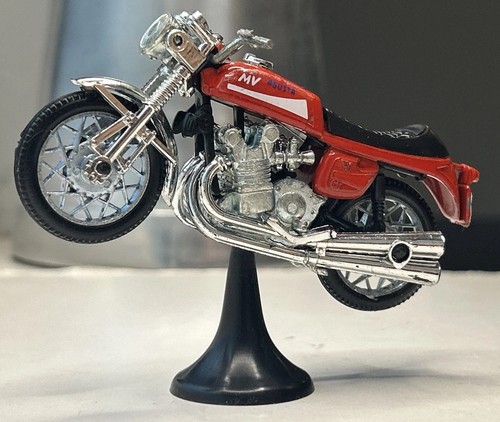 Polistil MV Agusta 750 GT Red 1:24 Italian Diecast Vintage 1974 Boxed GT55 - Picture 19 of 23