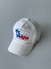 White U.S. National Senior Sports Classic Texas 90's Vintage SnapBack Trucker Ca