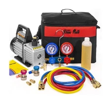 XtremepowerUS HVAC Air Vacuum Pump 3CFM 1/4HP (R134a R12 R22 R410a) A/C Refri...