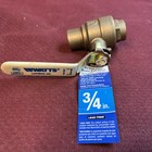 5 NEW -WATTS 3/4'' Brass Ball Valve Full Port Solder 3/4 Sweat x Sweat LFFBVS-3C