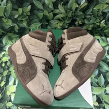 Puma WMNS Speedcat Wedge Totally Taupe Chocolate 407878-01 Women's tom12 Sz 7W