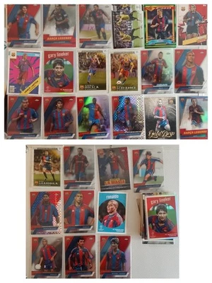 ~30* FC Barcelona Legends Topps Chrome Panini Lot Bundle Ronaldo Xavi Suarez Riv - Bild 1 von 4