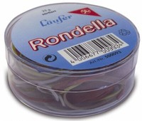 LäUfer 69217 Rondella Gummiringe In Der Dose - Ø40Mm, 25G, Rot