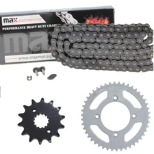 Black Drive Chain & Sprockets Kit for Honda CRF150R CRF150RL CRF150RM 2007-2024