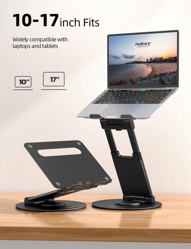 Nulaxy Telescopic 360 obrotowy stojak na laptopa - Zdjęcie 9 z 9