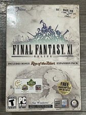 Final Fantasy XI Online PC Game Rise of the Zilart Expansion Pack