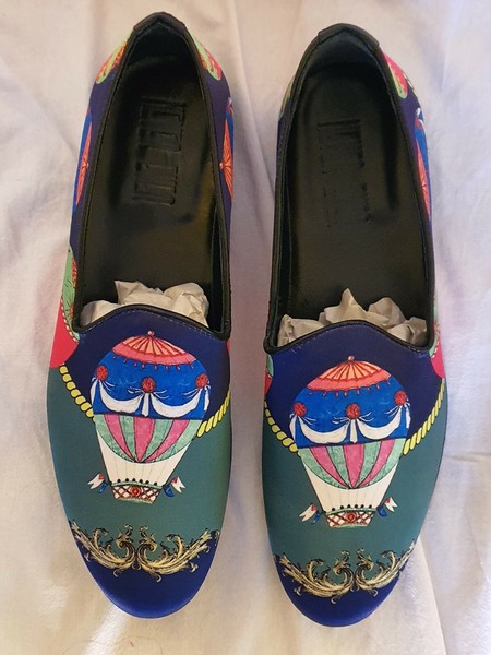 Zapatos NEVER EVER  Estampado Fantasía Multicolor 43 Mocasines Sleepers Loafers