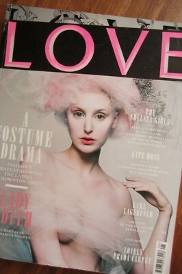 LOVE #8 Fall 2012 DOWNTON ABBEY Bruce Weber KATE MOSS Tim Walker MERT & MARCUS