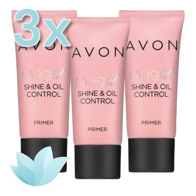 3x Avon Magix Shine & Oil Control Primer | Mattifying Primer
