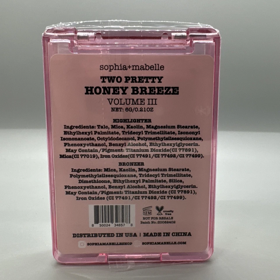 {A13} SOPHIA + MABELLE TWO PRETTY SUNLIT SAND VOLUME III BRONZER AND HIGHLIGHTER - Image 2 of 2