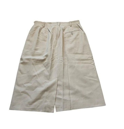 Liz Claiborne Womens Skirt Size 12 Straight Wool Lined Modest Career VTG *FLAW - Picture 2 of 7
