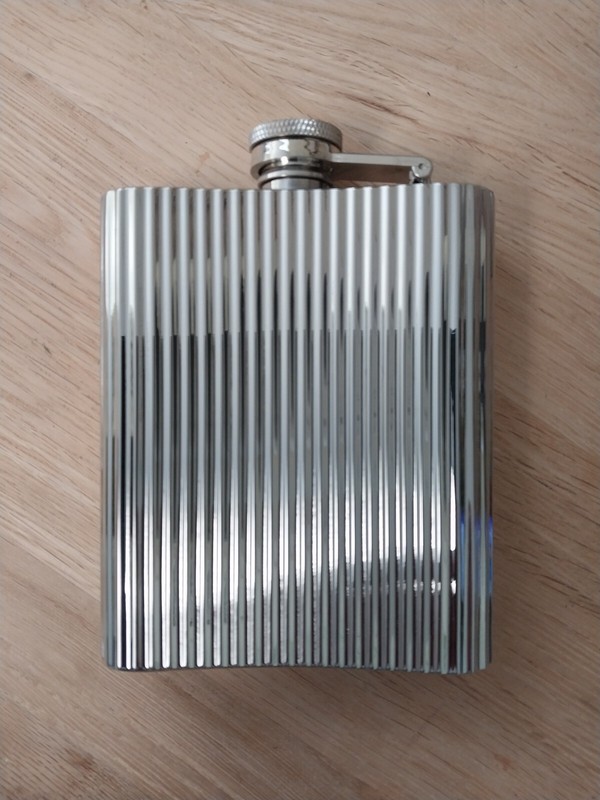 8oz Slim Flask Liquor Whiskey Booze Smuggle Discreet Hip Pocket Stainless Steel