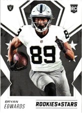 2020 PANINI ROOKIES & STARS BRYAN EDWARDS RC ROOKIE # CA133RD $0.99 VALUE BOX