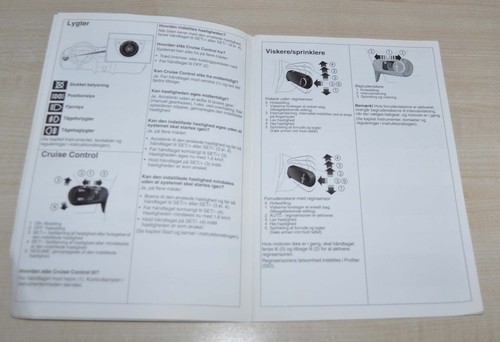 Manual de seguridad y guía rápida en el automóvil Saab 9-3 folleto folleto de Suecia - Imagen 3 de 8