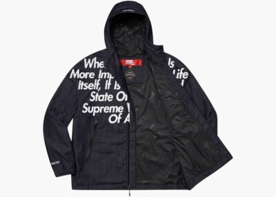 Supreme/JUNYA WATANABE COMME des GARÇONS MAN GORE-TEX Denim Parka Supreme/JUNYA WATANABE COMME des GARÇONS MAN GORE-TEX Denim Parka