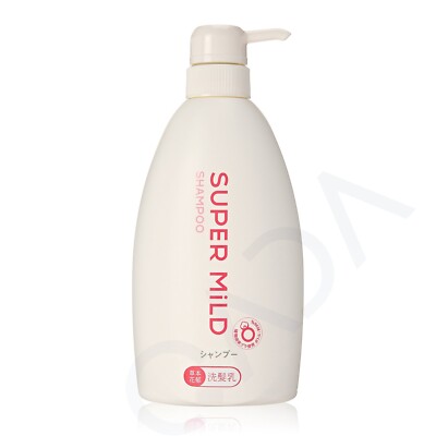 Shiseido SUPER MiLD Hair Shampoo Floral Edition Jumbo Size 600ml - Made in Japan