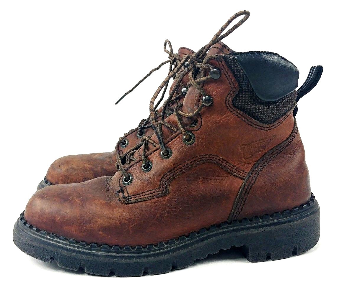 Ala marrón roja para mujer Bota de cuero marrón Ala de 6 pulgadas 2326 Talla 6.5 botas De Puntera De Seguridad 51ddbe Ala marrón roja para mujer Bota de cuero marrón Ala de 6 pulgadas 2326 Talla 6.5 botas De Puntera De Seguridad 51ddbe